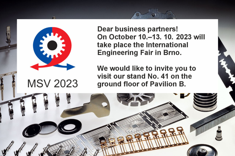 We offer a wide range of stamping technology and parts for pressing tools and molds.